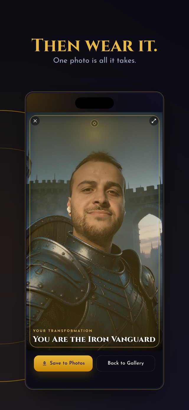 Upload your own photo